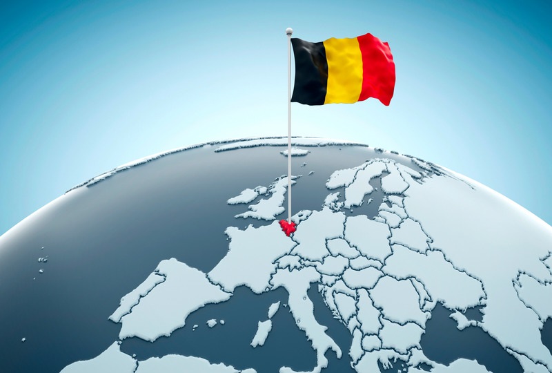 Flag of belgium